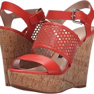 French Connection Devi Wedge Sandal sz 11
